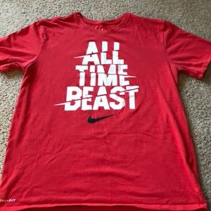 Men's Nike Red Tshirt